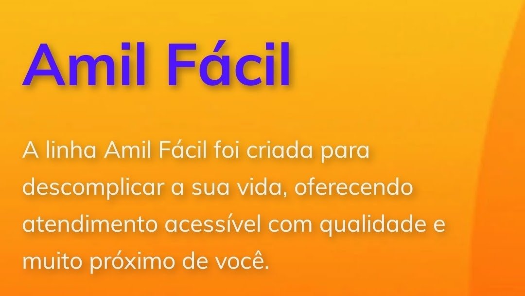 Plano de Saúde Amil Fácil Adesão